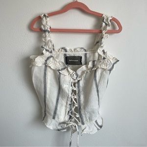 Reformation linen tank